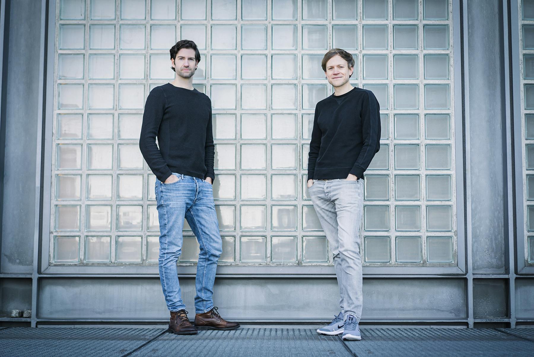 Co-founders of pliant Fabian Terner and Malte Rau